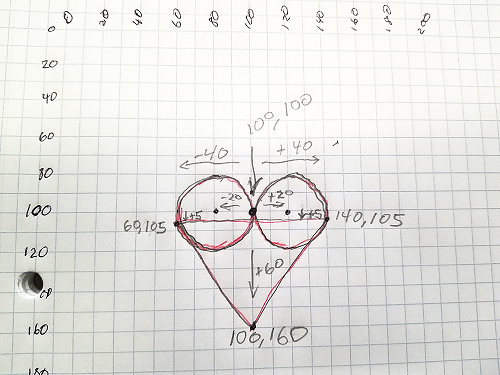 heart sketch 2