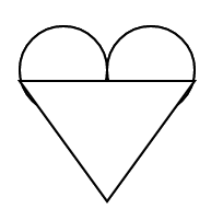 heart in p5