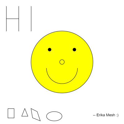 Smiley face